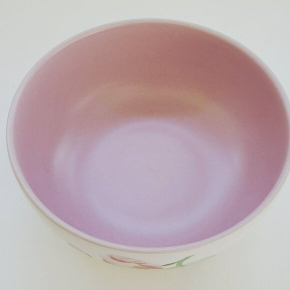 Vintage Pfaltzgraff Cape May Salad Plate Set, Light Purple Floral c.1990s USA - Picture 4 of 10